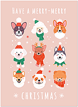 Christmas Pets D2850U-A